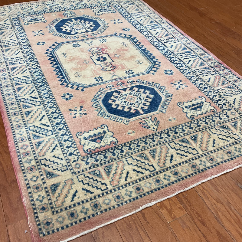  Tapis en laine fait à la main Kazak
