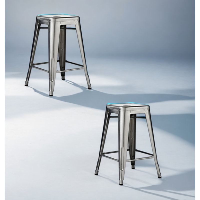 Tabouret de comptoir 26 po Kaneeshia