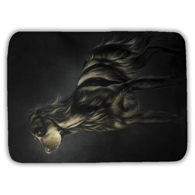 Picard spaniel Bath Mat with Non-Slip Backing - Quick Dry Memory Foam Bathroom Rug - Absorbent - Modern Plush Spa-Style - Machine Washable