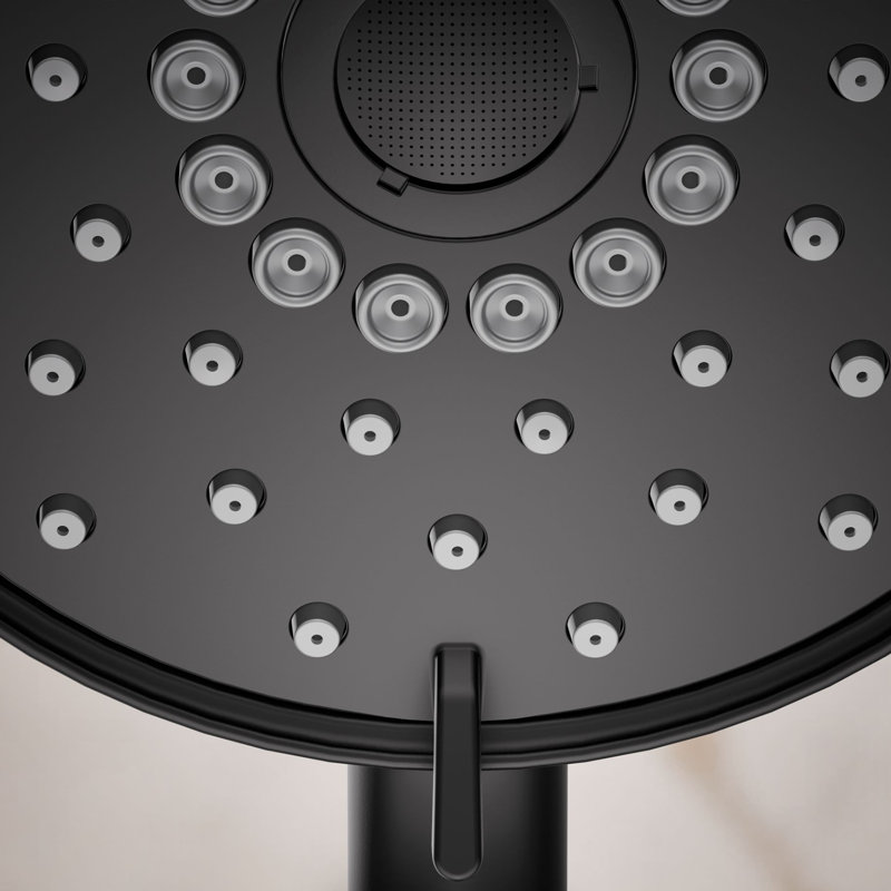 Purist® 2.5 GPM Multifunction Handheld Shower Head with Katalyst Air-Induction Technology, Matte Black, 1.75 GPM
