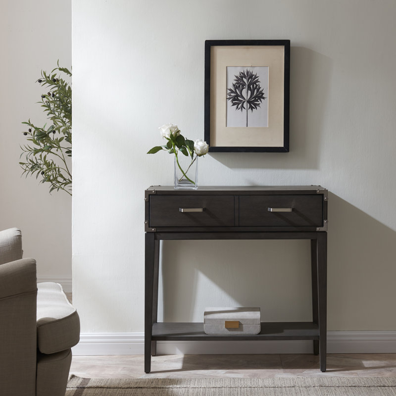 Beckett Solid + Manufactured Wood Hall Stand in Anthracite