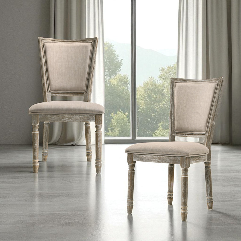 Chaises rembourrées Jina, pour la salle à manger