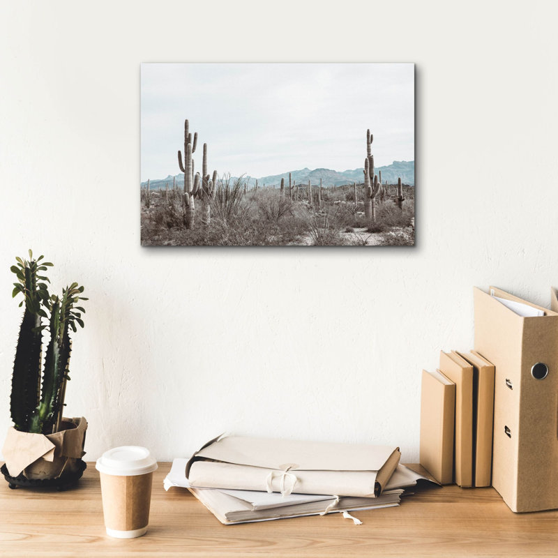 Art mural sur toile Epic Graffiti «Sonoran Wonderland» par Nathan Larson, H 12 po x l 18 po