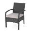 Collection de chaises longues d'extérieur Elegant - Chaises Kd de couleur grise, avec fabrication et coussins confortables pour se détendre sur la terrasse
