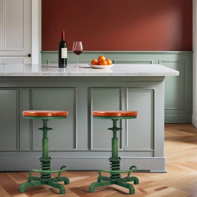 Javin Stool, Green, 2
