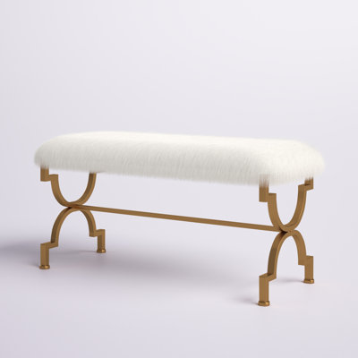 Johana Acrylic Upholstered Bench