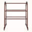 Support à courtepointe en bois massif Dean au fini brun, H 29,85 po x l 25,68 po x P 18,12 po