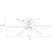 Matte Black Integrated Led 6 Speed Color Changing Indoor Ceiling Fan With Light And Remote