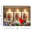 Toile de table illuminée 8 x 6 Bless Our Home Christmas
