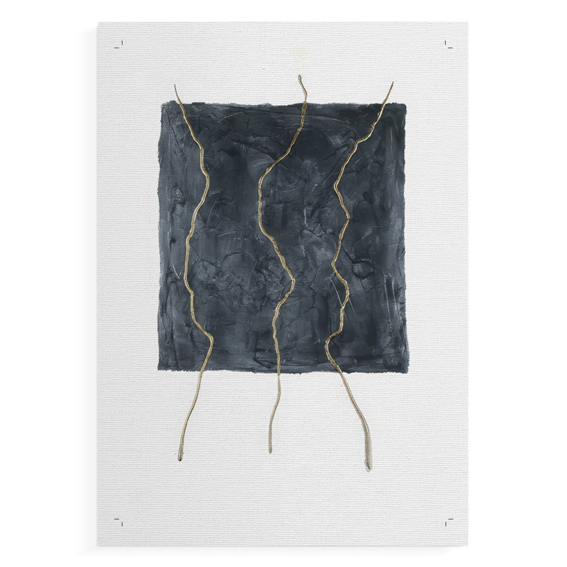 Divided Plot III - Impression sur toile seulement - non encadrée