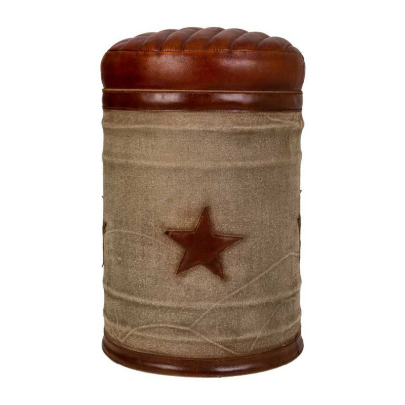 Wood Accent Stool