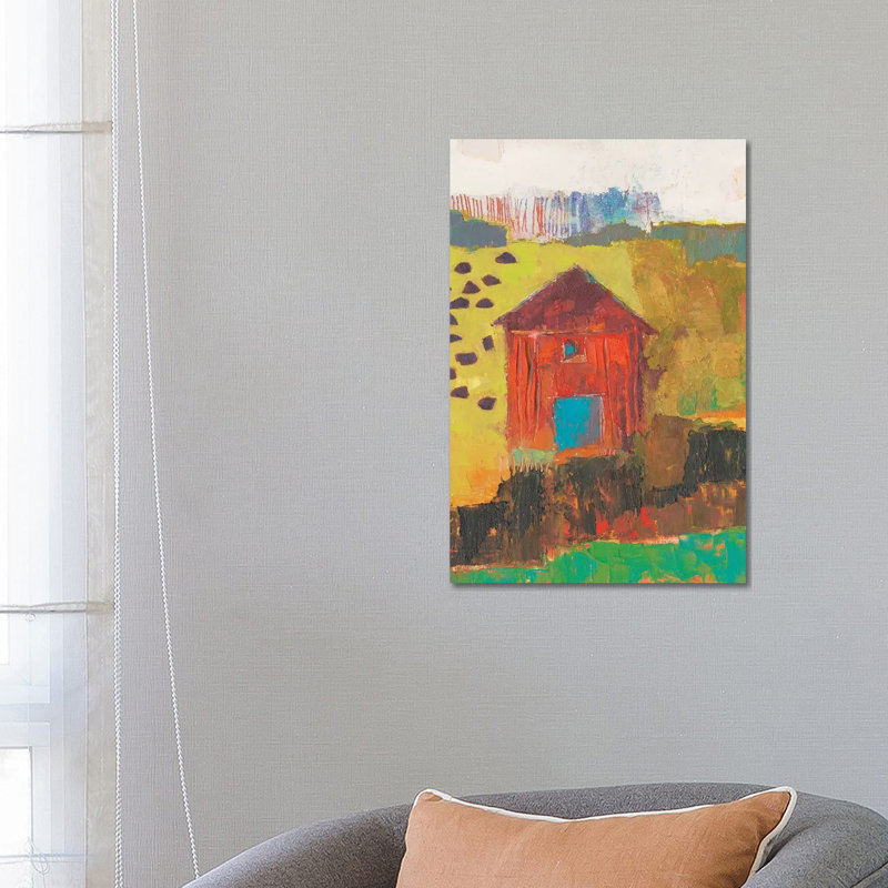 Darlington Barn by Sue Jachimiec - Wrapped Canvas Painting, 66.04 cm H x 45.72 cm W