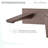 Monaco Single-Handle, Wall-Mount, Bathroom Faucet-52010203