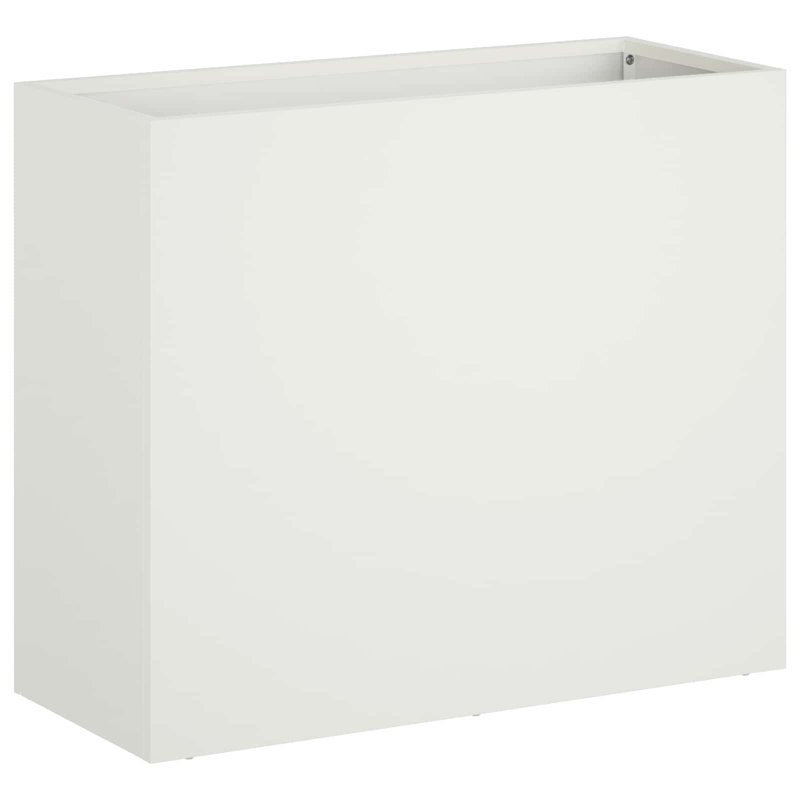 Planter Box, 40cm H x 50cm W x 20cm D, White
