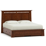 Highlands Bed - Low Footboard, Platform/Storage