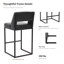 Counter Stool with Steel Frame-206355411