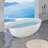 Luxury Spa Experience Stone Resin Freestanding Bathtub For Relaxed Home Soaking - Glossy White Finish