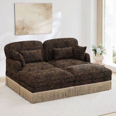 Canapé Comfy Chenille Leopard