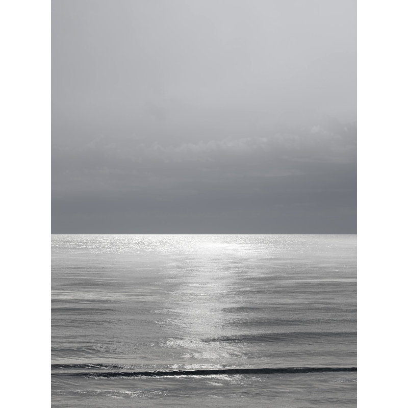 " Moonlit Ocean Grey III " by Maggie Olsen, 16" H x 12" W