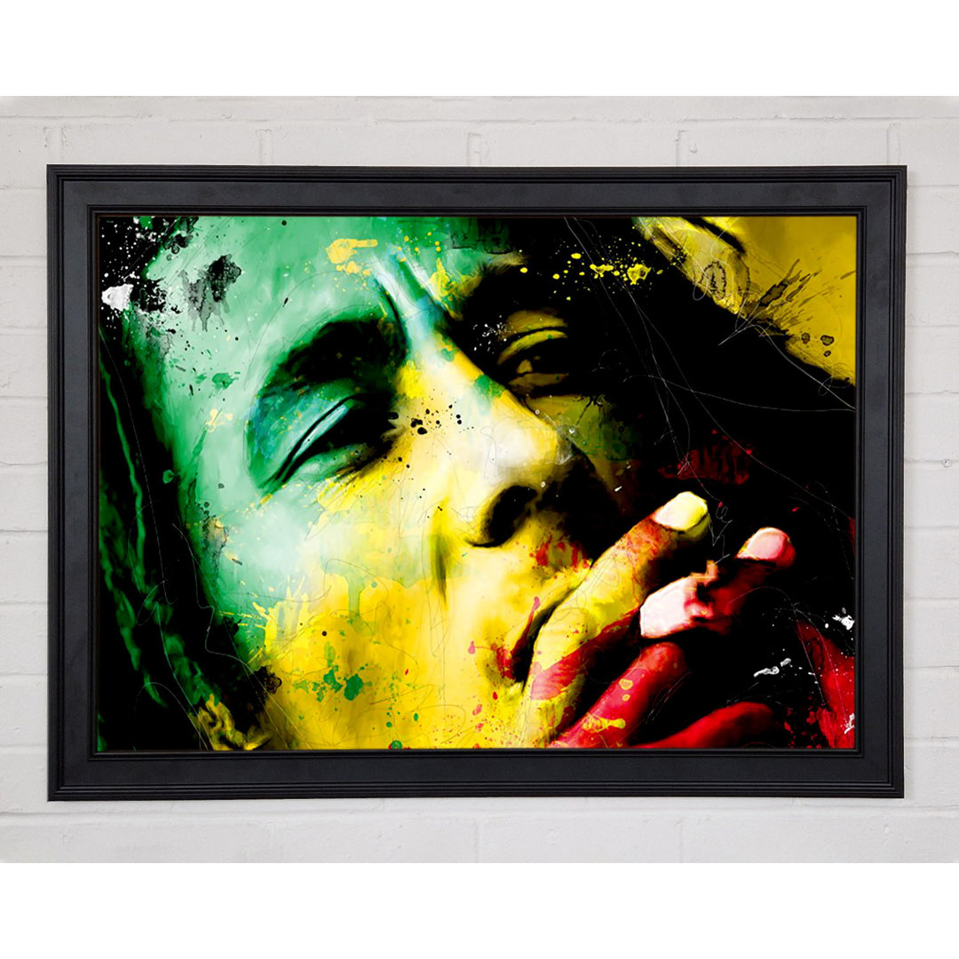 Bob Marley Farben - Druck