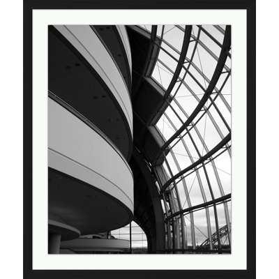 Architectural Beauty 2' Framed Photographic Print on Glass