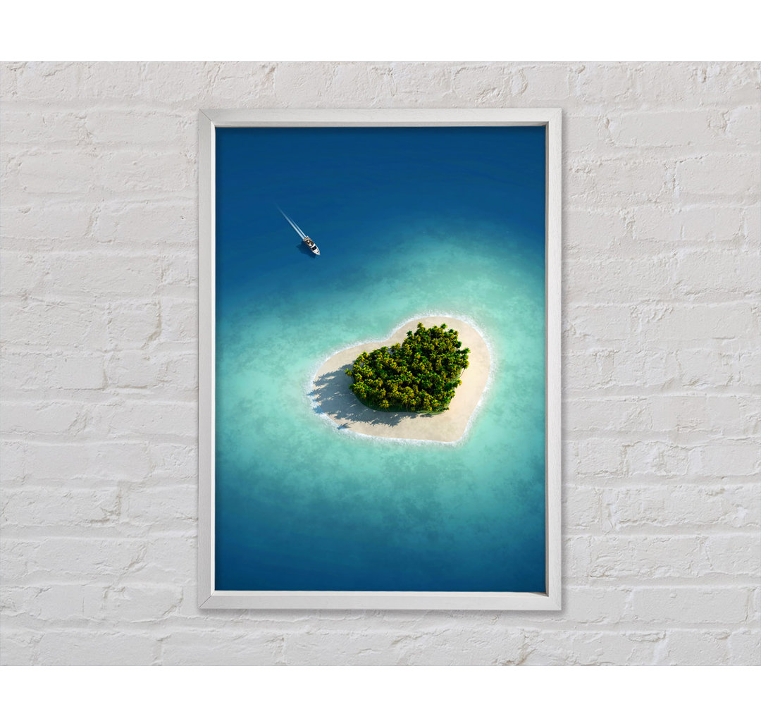 Lovers Island - Einzelbildrahmen Kunstdrucke auf Leinwand