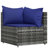 Patio Sectional Set with Cushions-182424921-182424917-157070115