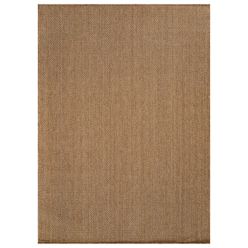 Tapis intérieur / extérieur tissé à plat Diamond / Grid, Rectangle 4pi x 6 pi
