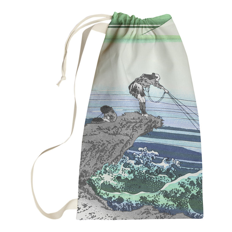 Hague Fabric Laundry Bag with Handles, Small ( 64" H x 20" W x 1.5" D)