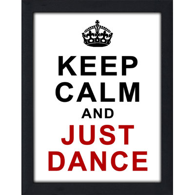 « just danse », art textuel encadré