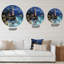 Lighthouse Shining Over Ocean At Night - Nautical & Coastal Wall Clock-59914742