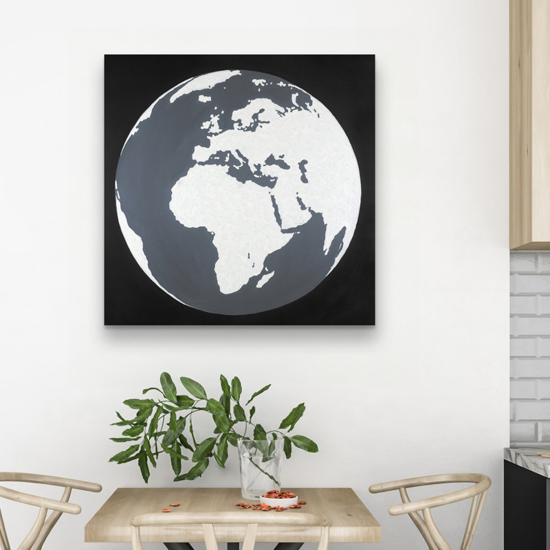 Earth - 32"x32" art on canvas