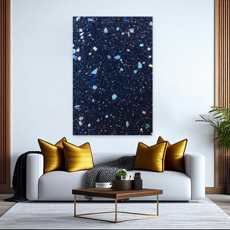 Art contemporain contemporain abstrait, H 60 po x l 40 po