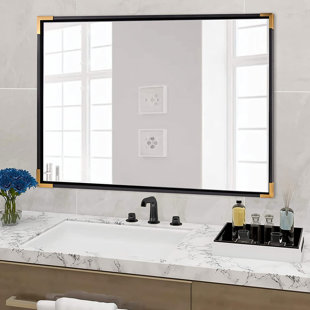 Wood Rectangle Wall Mirror