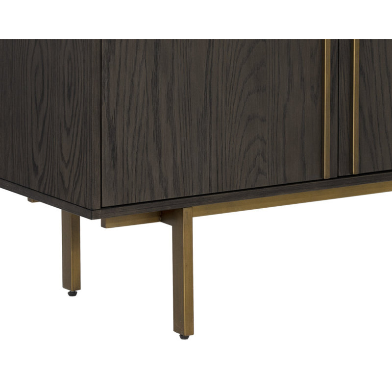 Briar 78.75'' W Sideboard, Gray/White