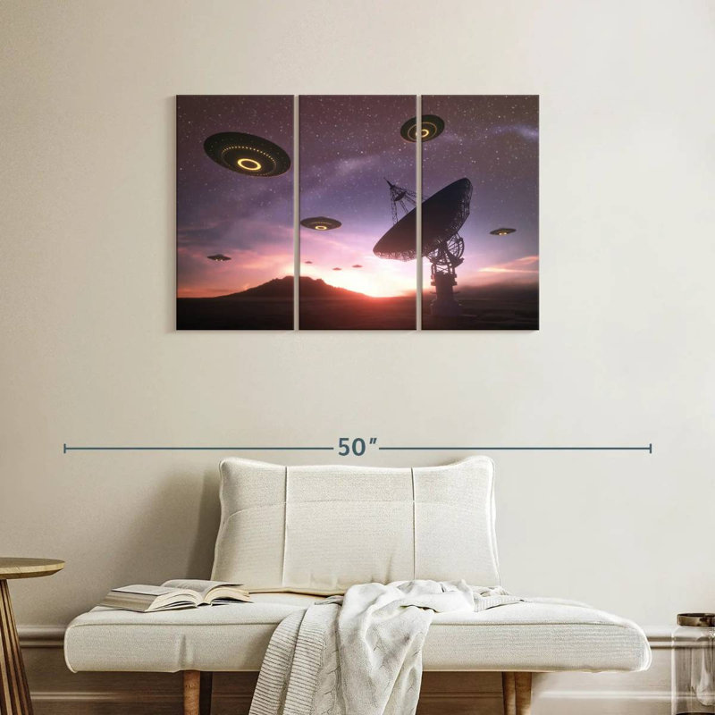 Vaisseaux spatiaux Kelan Alien, H 24 po x l 38 po