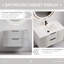 Meuble-lavabo gris 36 po sans lavabo