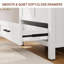 Meuble-lavabo autoportant simple de 24 po avec lavabo en céramique Lumina, blanc, contreplaqué de bois franc, portes à fermeture en douceur et rangement réglable intérieur-2129112188-2129112186