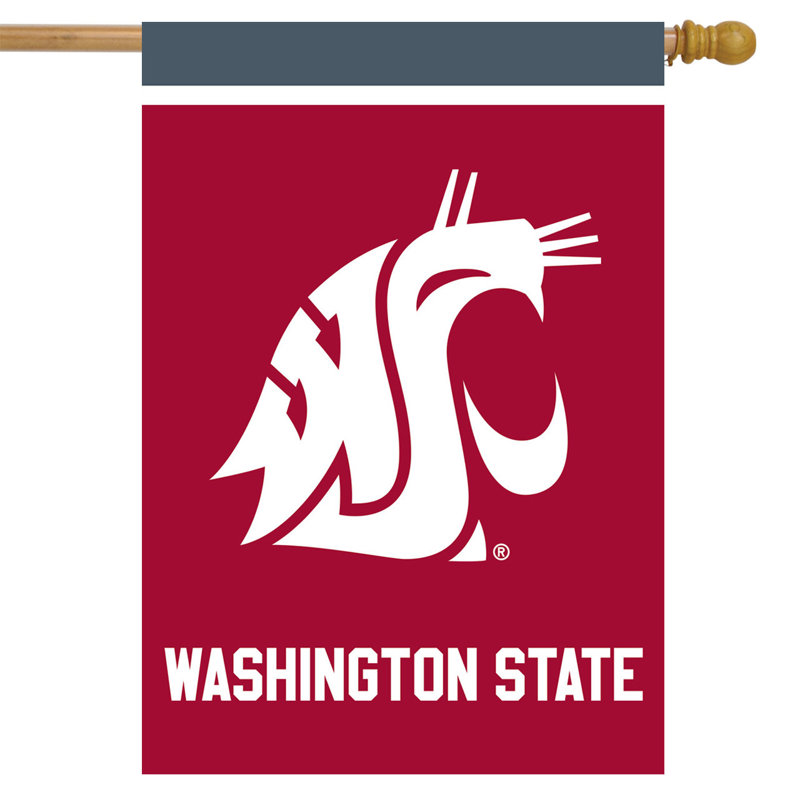 Drapeau des maisons de Washington State Cougars de la NCAA, Washington State