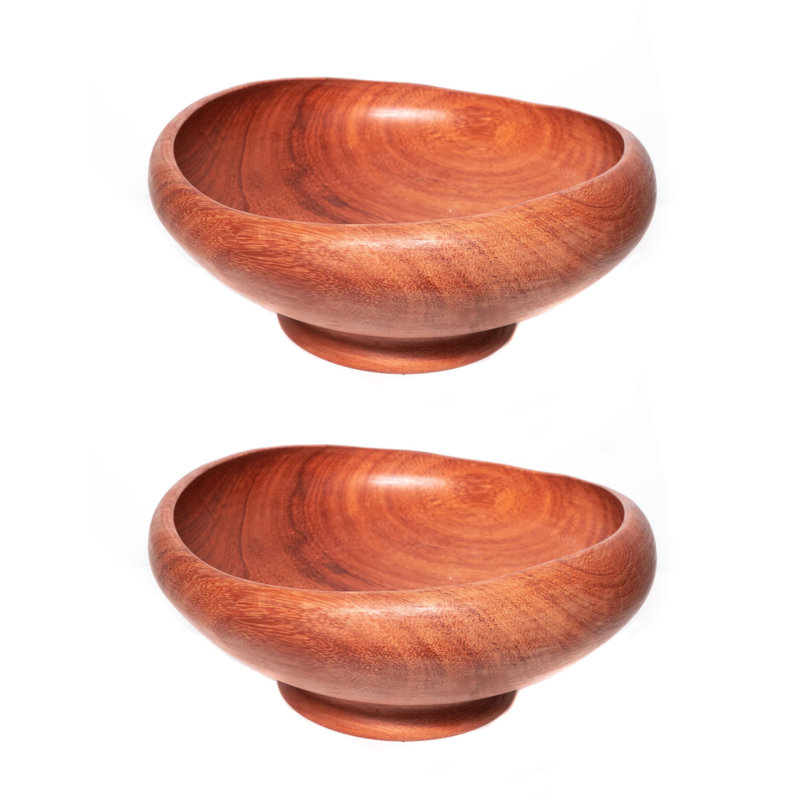 Rainforest Bowls Wood Serving Bowl