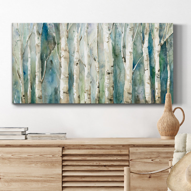 " Birch River Walk ", 40" H x 20" W 1.5" D