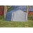 Shed-in-a-Box® Shelter, PEAK, 12X12X8, GRAY