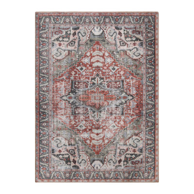 Tapis d'intérieur en polyester Choinski Mesa