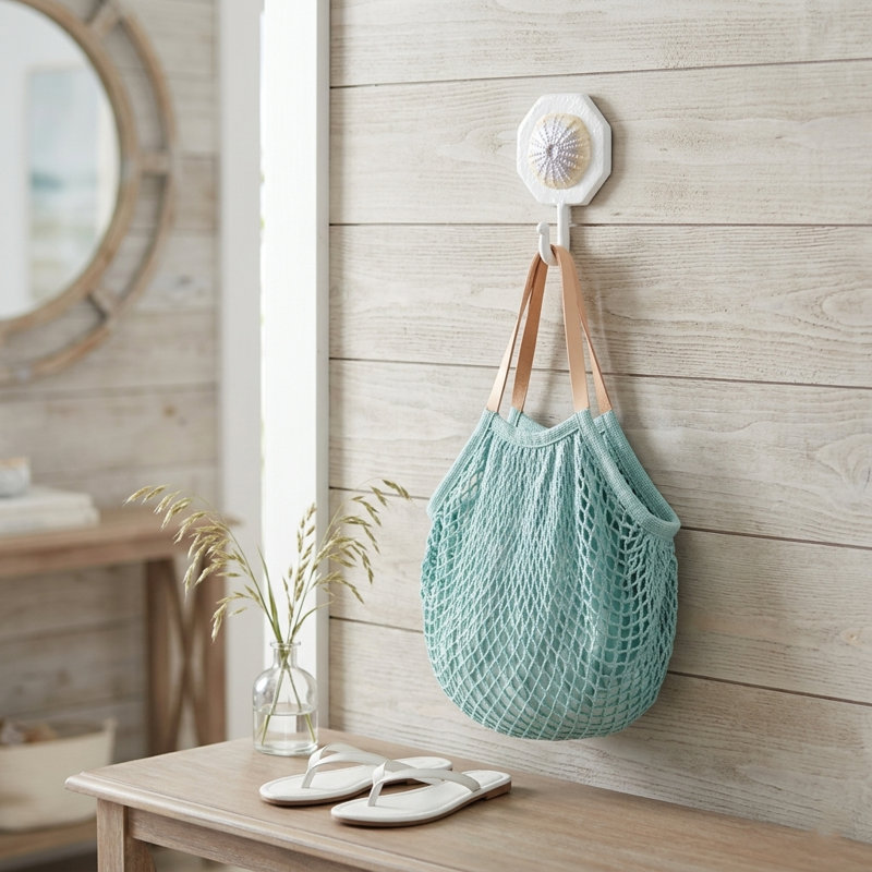 Solva Coastal Colored Cast Iron Wall Hook