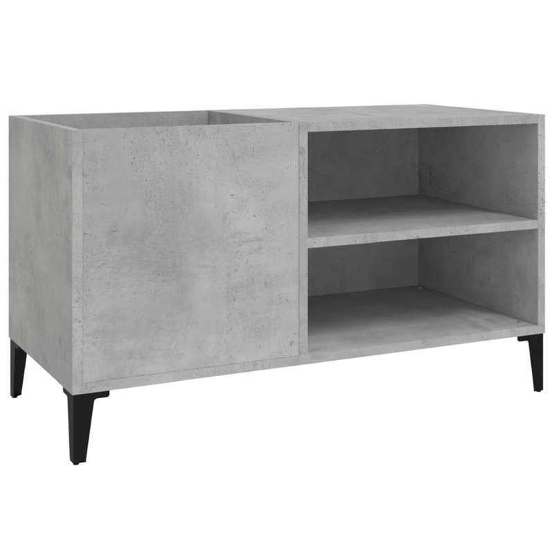 Sahithi 48cm H Media Shelves, Concrete Grey