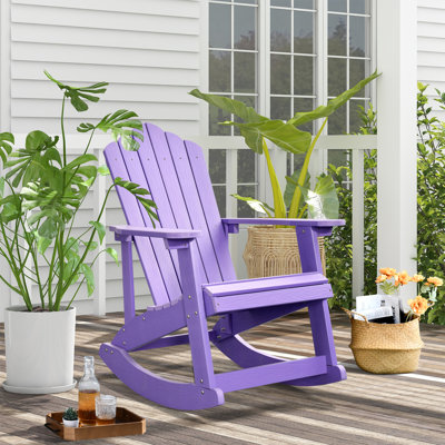 Chaise Adirondack berçante Aweys