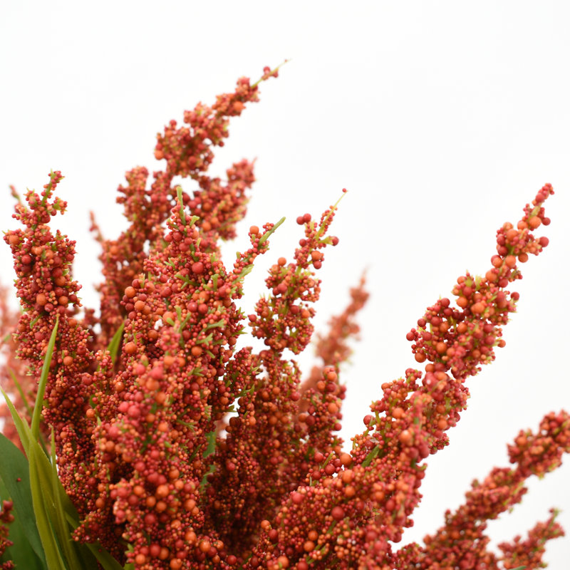 Arrangements floraux en pot Mason, Rouille