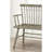 Gray Wood Bench With Spindle Back For Vintage Chair And Arm-95014709