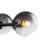 8-Light Gradient Glass Linear Chandelier-1434280433