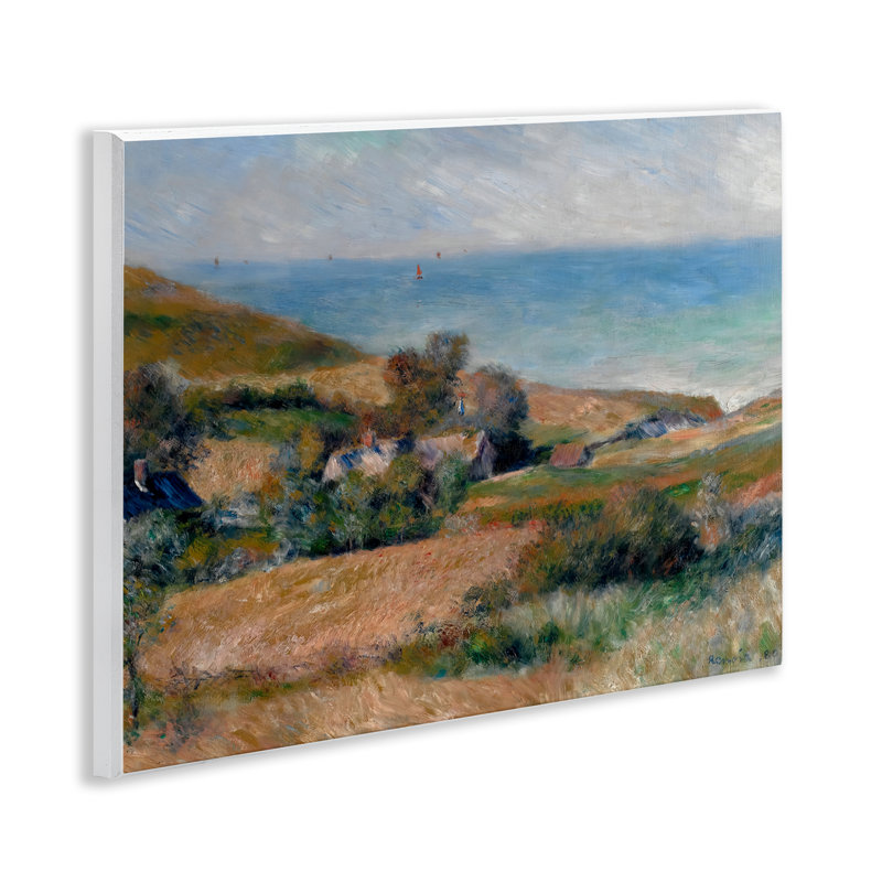 Vue de la plaque murale Renoir, conception de Pierre-Auguste Renoir